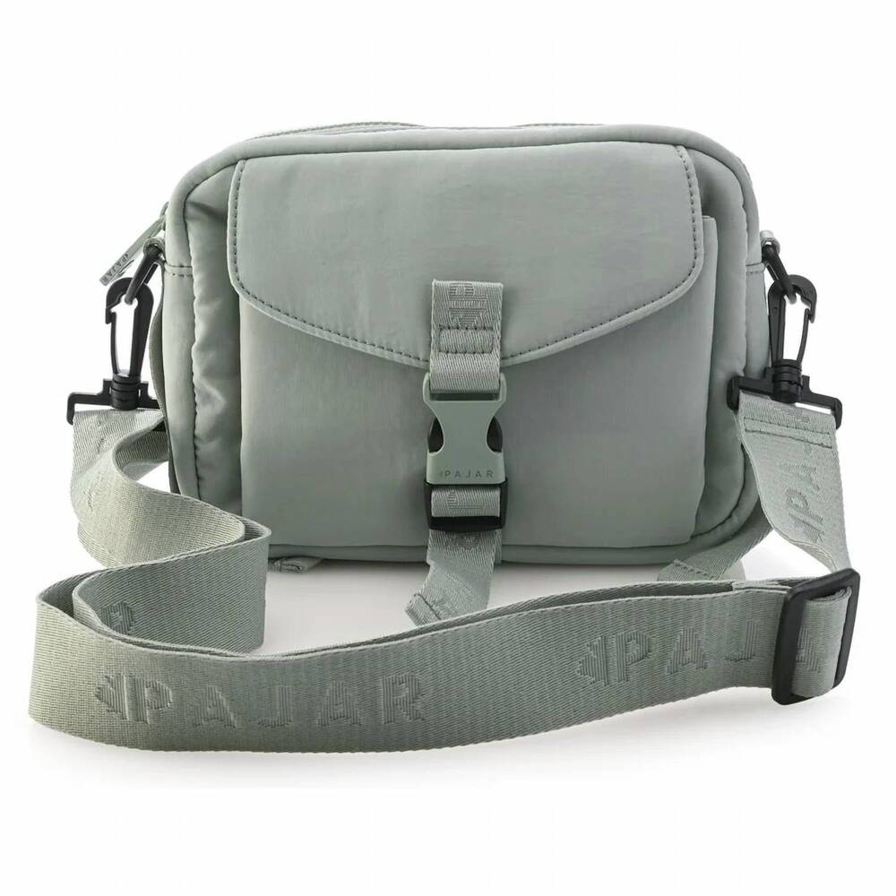 NEW PAJAR keiko logo buckle camera bag in mint